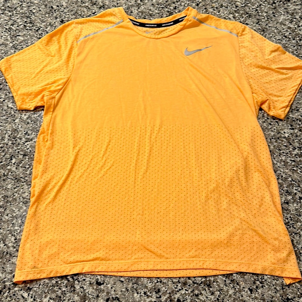 Orange Nike DryFit Running Shirt